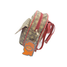Load image into Gallery viewer, Printed Single Zip Front Pocket Flower BackPack - myStore20202019
