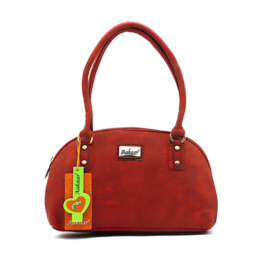 Round Dotted Mat Double Zip Ladies HandBag - myStore20202019