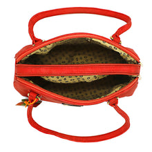 Load image into Gallery viewer, Round Dotted Mat Double Zip Ladies HandBag - myStore20202019
