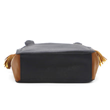 Load image into Gallery viewer, Single Zip Plain Double Color Ladies HandBag - myStore20202019
