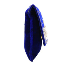 Load image into Gallery viewer, Stone Moti Work Velvet Women Clutch - myStore20202019
