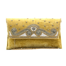 Load image into Gallery viewer, Stone Moti Work Velvet Women Clutch - myStore20202019
