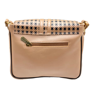 Stone White Print Double Zip Women Sling Bag - myStore20202019