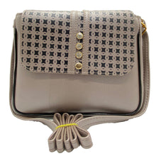 Load image into Gallery viewer, Stone White Print Double Zip Women Sling Bag - myStore20202019
