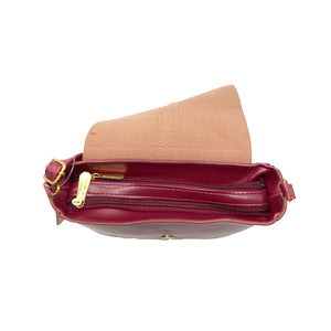 Stone White Print Double Zip Women Sling Bag - myStore20202019