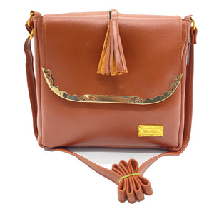 Stylish Frame Front Zip Women Sling Bag - myStore20202019