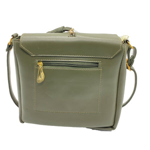 Stylish Frame Front Zip Women Sling Bag - myStore20202019