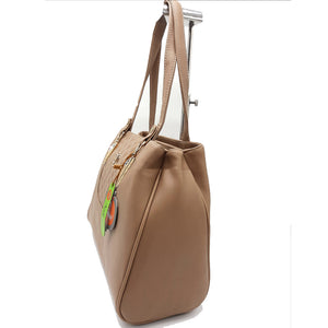 Triple Zip Stitched Hand Bag - myStore20202019