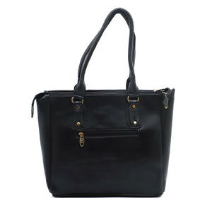 Three Zip CutWork Women Hand Bag - myStore20202019