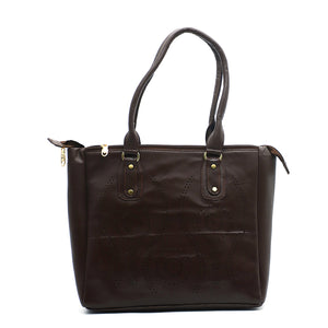 Three Zip CutWork Women Hand Bag - myStore20202019