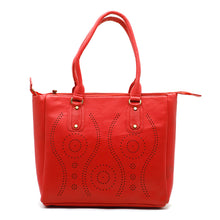 Load image into Gallery viewer, Three Zip CutWork Women Hand Bag - myStore20202019
