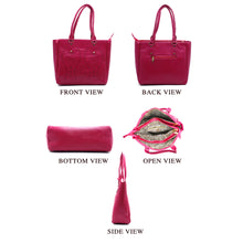 Load image into Gallery viewer, Three Zip CutWork Women Hand Bag - myStore20202019
