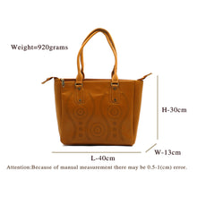 Load image into Gallery viewer, Three Zip CutWork Women Hand Bag - myStore20202019
