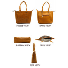 Load image into Gallery viewer, Three Zip CutWork Women Hand Bag - myStore20202019
