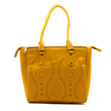 Load image into Gallery viewer, Three Zip CutWork Women Hand Bag - myStore20202019
