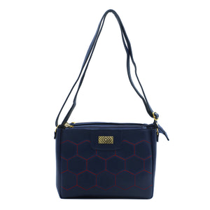 Triple Zip Football Stitch Women Sling - myStore20202019