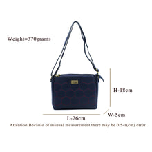 Load image into Gallery viewer, Triple Zip Football Stitch Women Sling - myStore20202019
