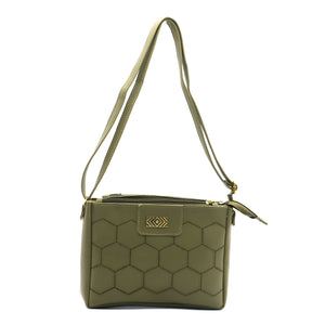 Triple Zip Football Stitch Women Sling - myStore20202019