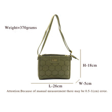 Load image into Gallery viewer, Triple Zip Football Stitch Women Sling - myStore20202019
