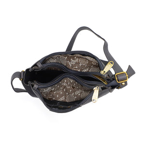 Triple Zip Football Stitch Women Sling - myStore20202019