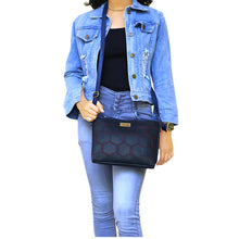 Load image into Gallery viewer, Triple Zip Football Stitch Women Sling - myStore20202019
