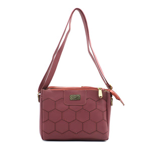 Triple Zip Football Stitch Women Sling - myStore20202019