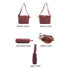 Load image into Gallery viewer, Triple Zip Football Stitch Women Sling - myStore20202019
