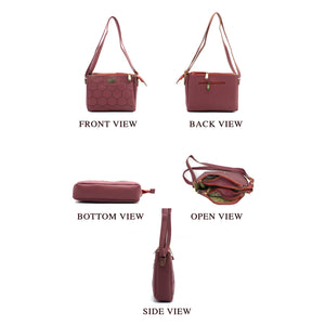 Triple Zip Football Stitch Women Sling - myStore20202019