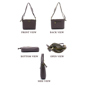Triple Zip Football Stitch Women Sling - myStore20202019