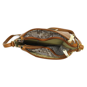 Triple Zip Football Stitch Women Sling - myStore20202019