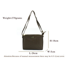 Load image into Gallery viewer, Triple Zip Football Stitch Women Sling - myStore20202019
