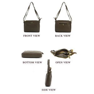 Triple Zip Football Stitch Women Sling - myStore20202019