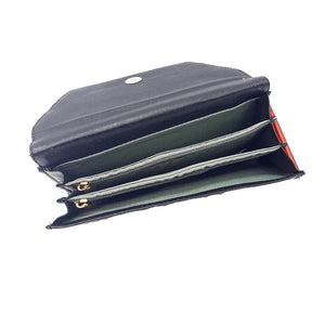 Two Fold Flower Printed Wallet - myStore20202019