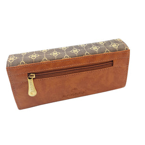 Two Fold Flower Printed Wallet - myStore20202019