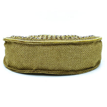 Load image into Gallery viewer, Two In One Bangle Handle Double Layer Moti Work Bridal Ladies Clutch - myStore20202019
