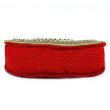 Load image into Gallery viewer, Two In One Bangle Handle Double Layer Moti Work Bridal Ladies Clutch - myStore20202019

