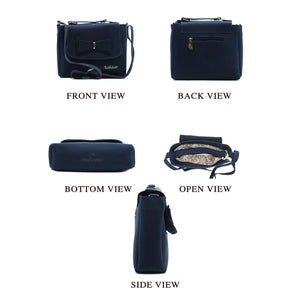 Two In One Bow Flap Women Sling Bag - myStore20202019