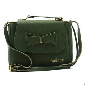 Two In One Bow Flap Women Sling Bag - myStore20202019