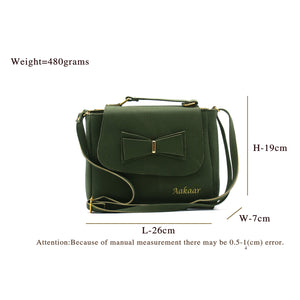 Two In One Bow Flap Women Sling Bag - myStore20202019