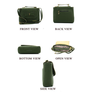 Two In One Bow Flap Women Sling Bag - myStore20202019