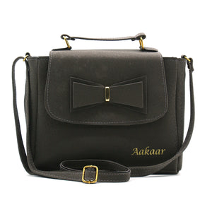 Two In One Bow Flap Women Sling Bag - myStore20202019