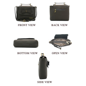 Two In One Bow Flap Women Sling Bag - myStore20202019
