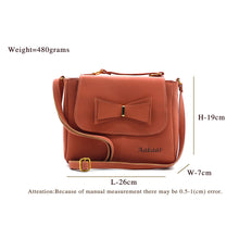 Load image into Gallery viewer, Two In One Bow Flap Women Sling Bag - myStore20202019
