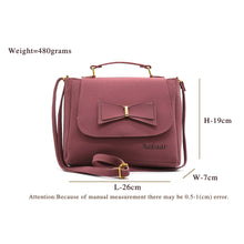 Load image into Gallery viewer, Two In One Bow Flap Women Sling Bag - myStore20202019
