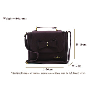Two In One Bow Flap Women Sling Bag - myStore20202019