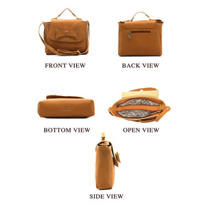 Two In One Bow Flap Women Sling Bag - myStore20202019