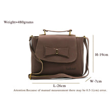Load image into Gallery viewer, Two In One Bow Flap Women Sling Bag - myStore20202019
