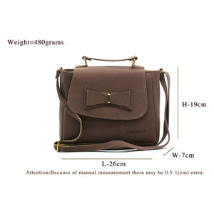 Two In One Bow Flap Women Sling Bag - myStore20202019