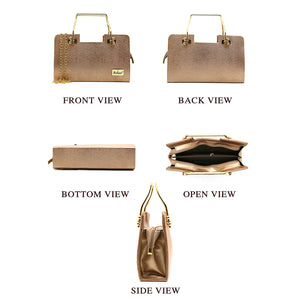 Two In One Box Shape Women Clutch - myStore20202019