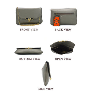 Two In One Butterfly Frame Lock Women Clutch - myStore20202019